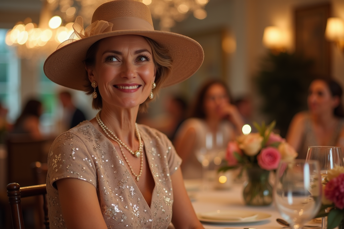 chapeau mariage