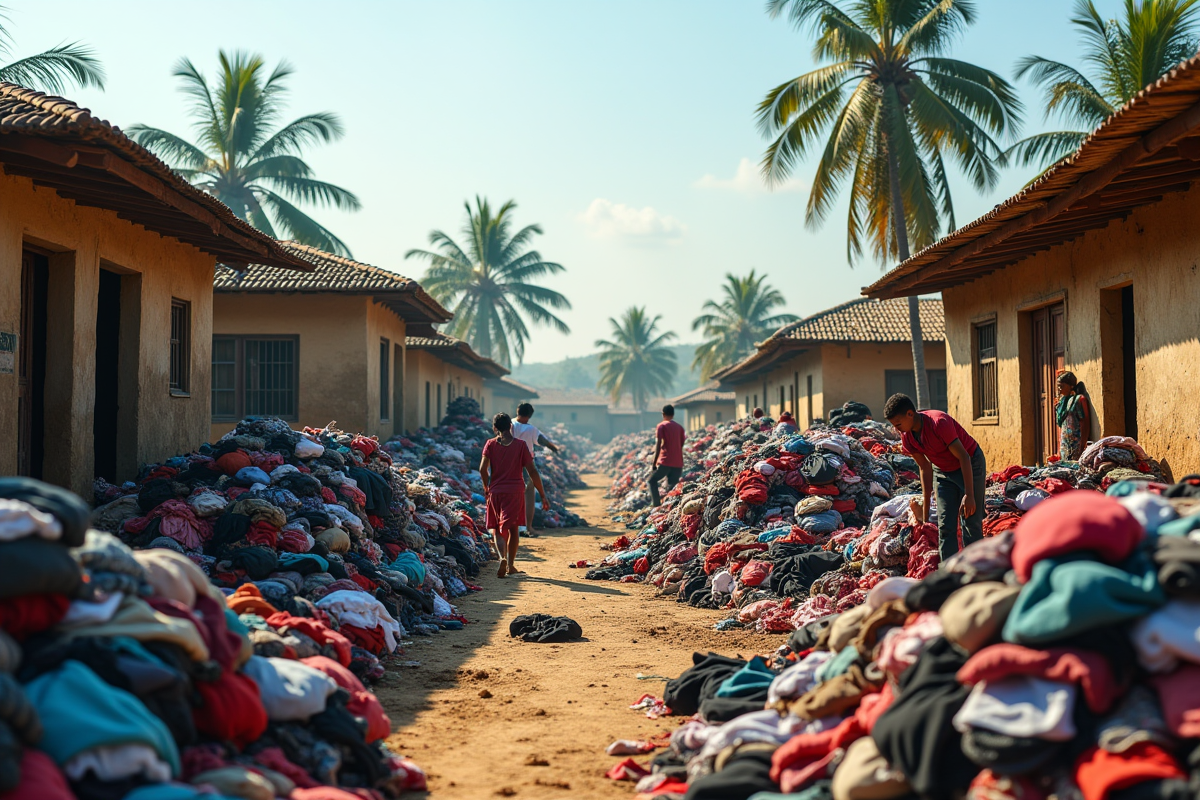 déchets textiles