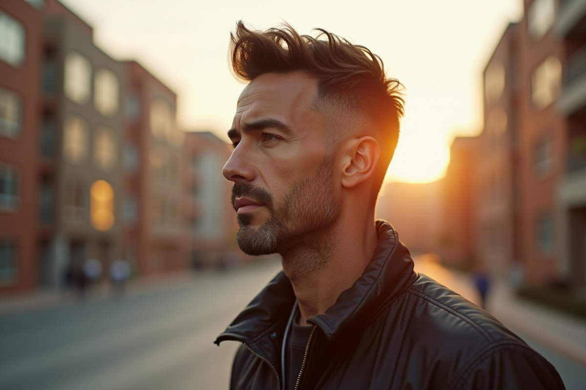 coiffure masculine